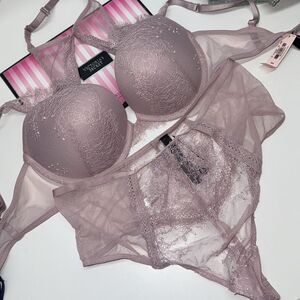 🔥VICTORIA SECRET BRA set Very sexy pushup SZ 32D/M New